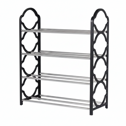 4-Tier Detachable Shoe Rack – Space Saving Shoe Storage Organizer