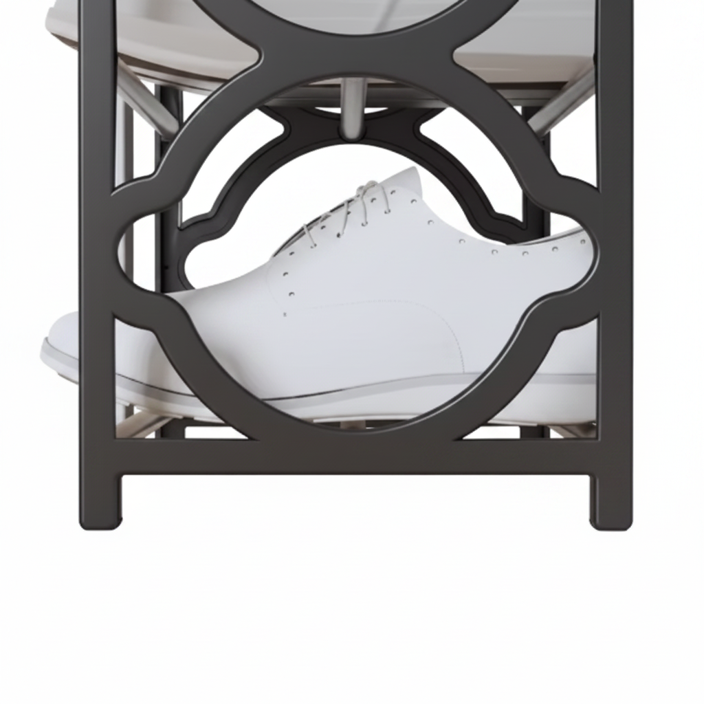 4-Tier Detachable Shoe Rack – Space Saving Shoe Storage Organizer