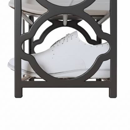 4-Tier Detachable Shoe Rack – Space Saving Shoe Storage Organizer