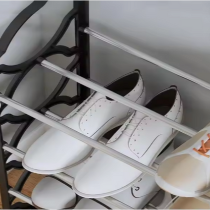 4-Tier Detachable Shoe Rack – Space Saving Shoe Storage Organizer
